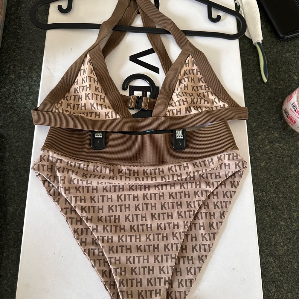 Kith Tan Logo Bikini Set
